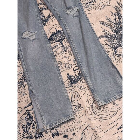 New with tags size 8 H&M jeans SKINNY High Waist COUPE MOULANTS  legs JEAN Pants - Picture 2 of 10